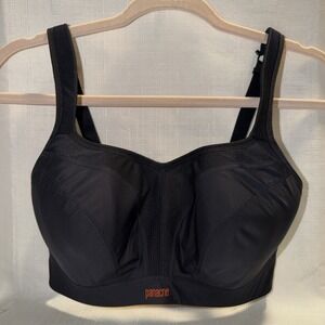 Panache Underwire Sports Bra 5021 Maximum Support BLACK 30FF High Impact